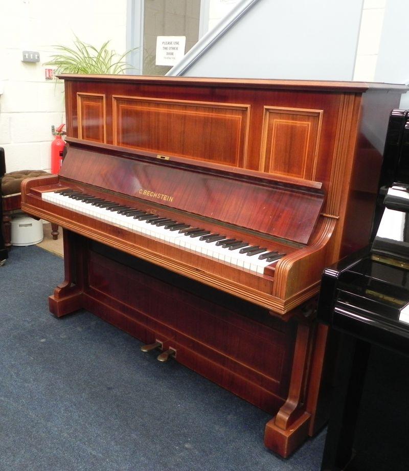 Bechstein Model 9 upright Piano in mahogany – Gallery image – Roberts Pianos Oxford