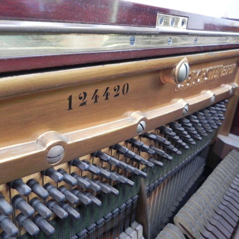 Bechstein Model 9 upright Piano in mahogany – Gallery image – Roberts Pianos Oxford