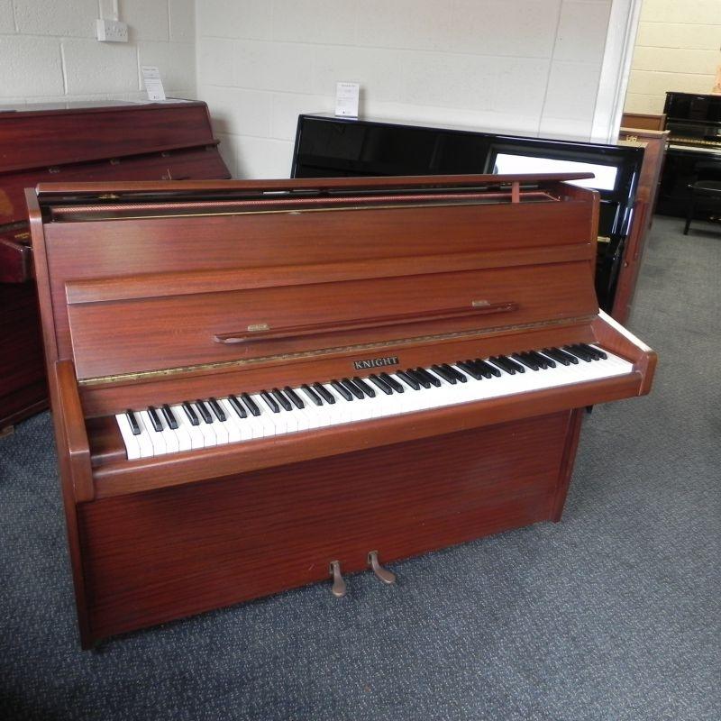 Knight upright Piano in Walnut – Featured image – Roberts Pianos Oxford