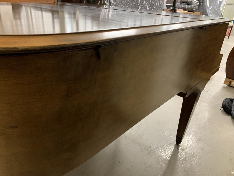 Bluthner style IVa grand Piano in mahogany – Gallery image – Roberts Pianos Oxford