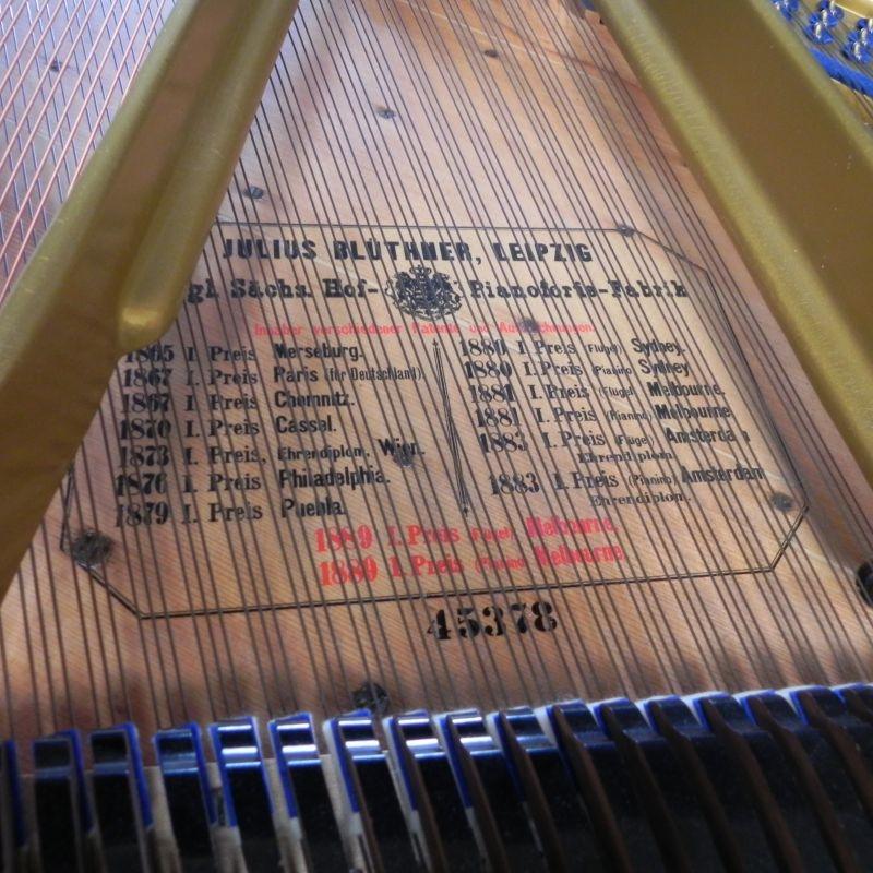 Bluthner Style VII grand Piano in rosewood – Gallery image – Roberts Pianos Oxford