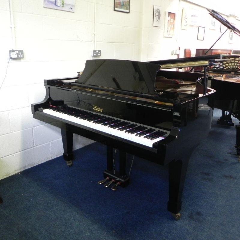 Boston GP218 grand Piano in Black Gloss – Gallery image – Roberts Pianos Oxford