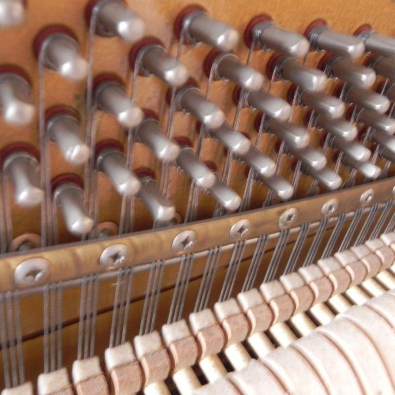 Knight K10 upright Piano in Walnut – Gallery image – Roberts Pianos Oxford