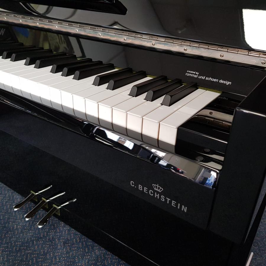 Bechstein Millenium 116 upright Piano in Black – Gallery image – Roberts Pianos Oxford
