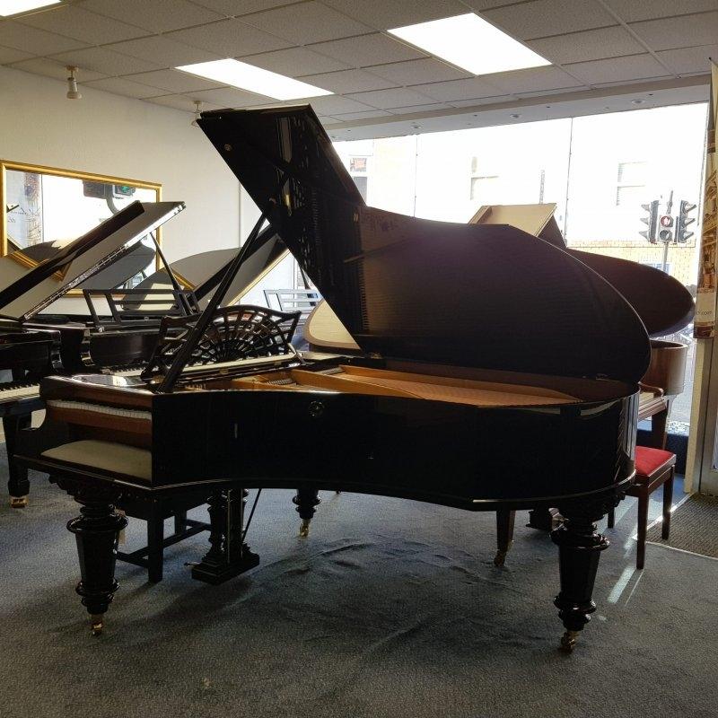 Bechstein Model V grand Piano in Bright black – Gallery image – Roberts Pianos Oxford