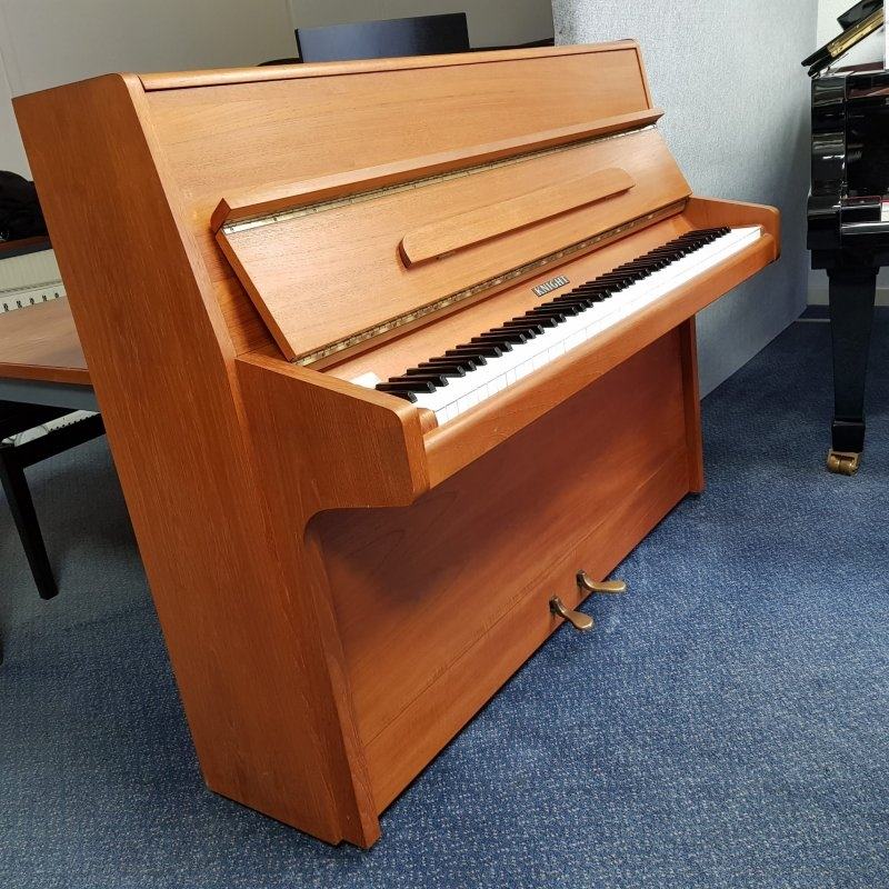 Knight upright Piano in teak – Featured image – Roberts Pianos Oxford