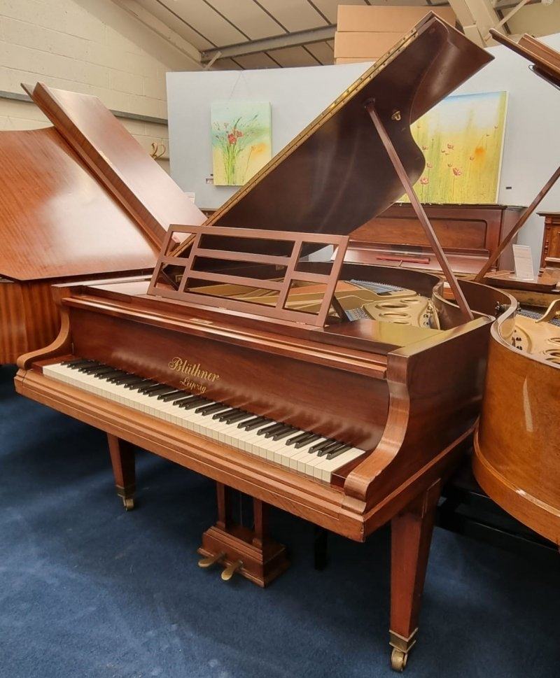 Bluthner V grand Piano in Rosewood – Featured image – Roberts Pianos Oxford