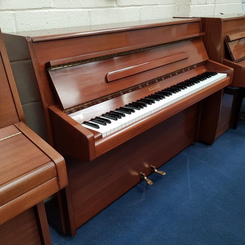 Knight K20 upright Piano in mahogany – Featured image – Roberts Pianos Oxford