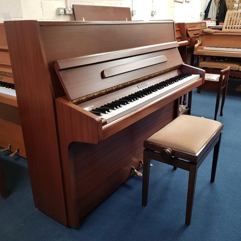 Knight K10 upright Piano in mahogany – Featured image – Roberts Pianos Oxford