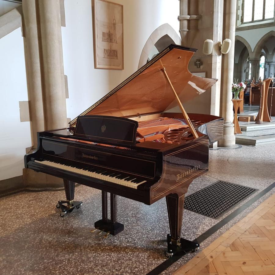 Bosendorfer Imperial grand Piano in dark walnut – Featured image – Roberts Pianos Oxford