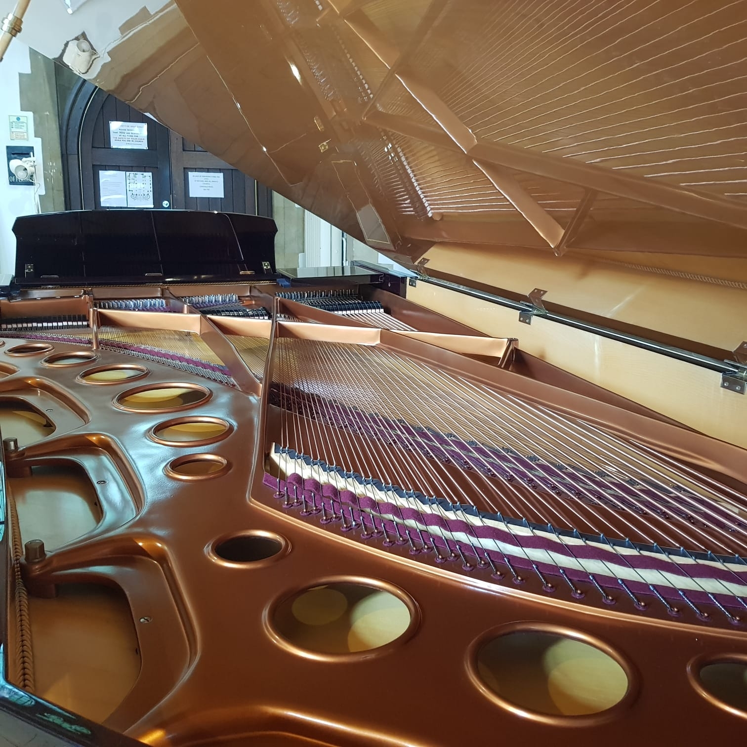 Bosendorfer Imperial grand Piano in dark walnut – Gallery image – Roberts Pianos Oxford