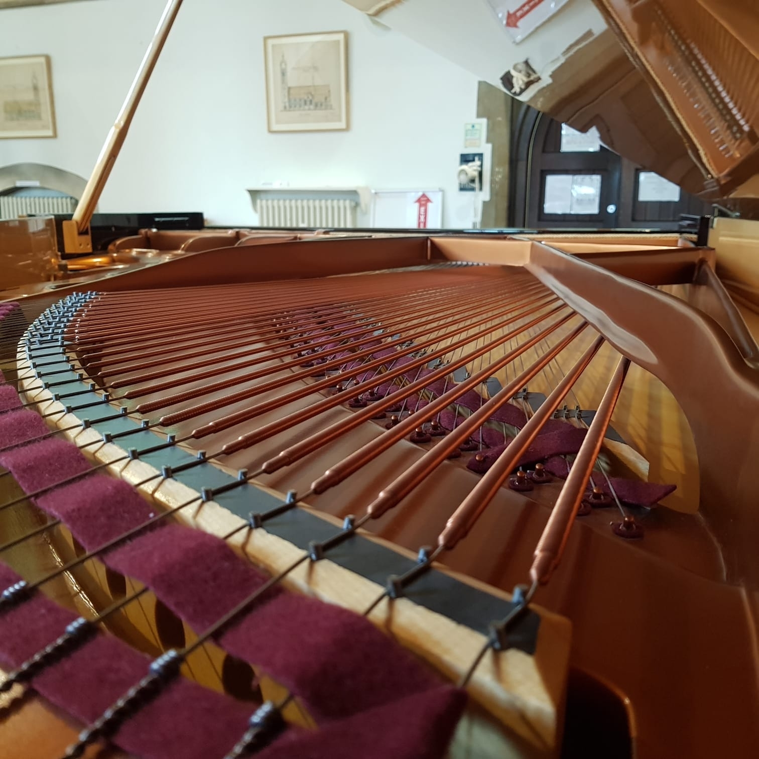 Bosendorfer Imperial grand Piano in dark walnut – Gallery image – Roberts Pianos Oxford