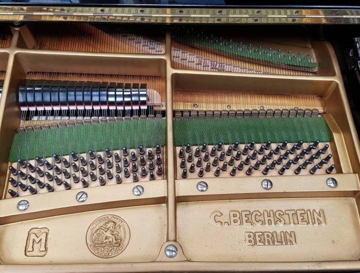 Bechstein model M grand Piano in bright black – Gallery image – Roberts Pianos Oxford