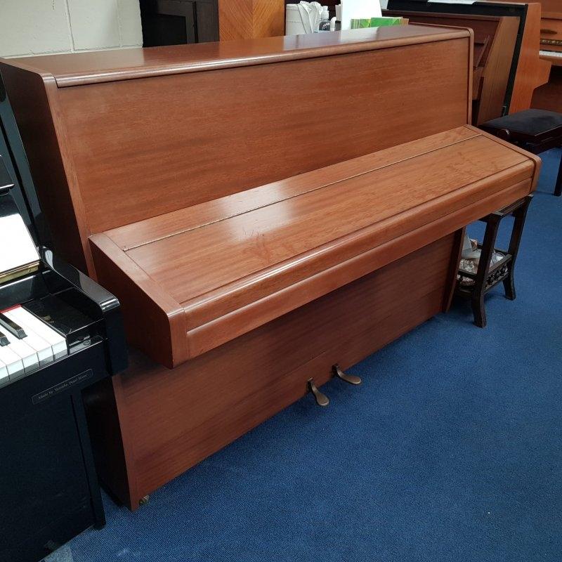 Knight K20 upright Piano in mahogany – Gallery image – Roberts Pianos Oxford