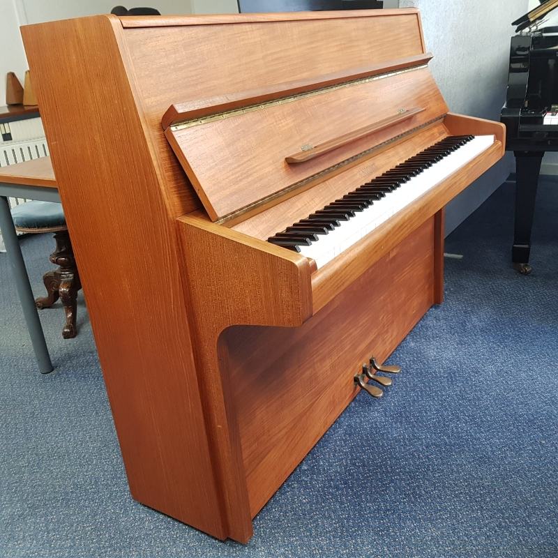 Knight K10 3 pedal upright Piano in teak – Featured image – Roberts Pianos Oxford