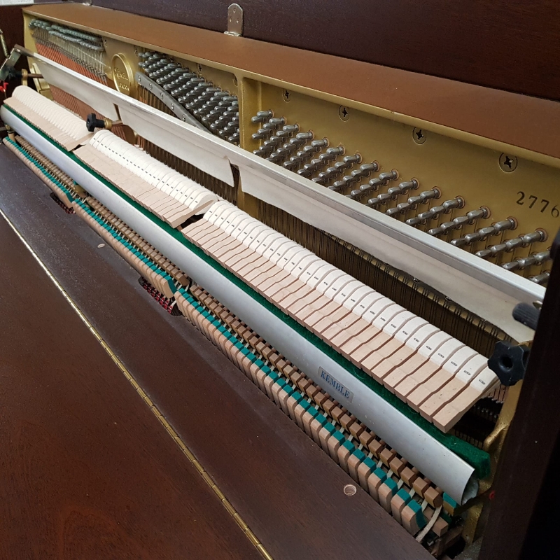 Kemble upright Piano in walnut – Gallery image – Roberts Pianos Oxford