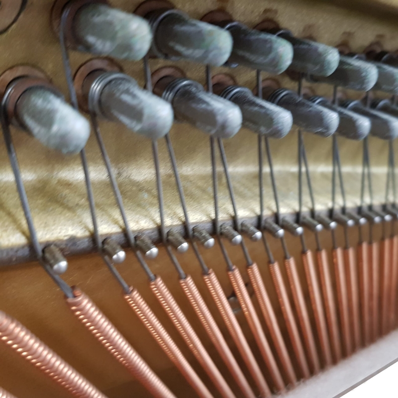 Kemble upright Piano in walnut – Gallery image – Roberts Pianos Oxford