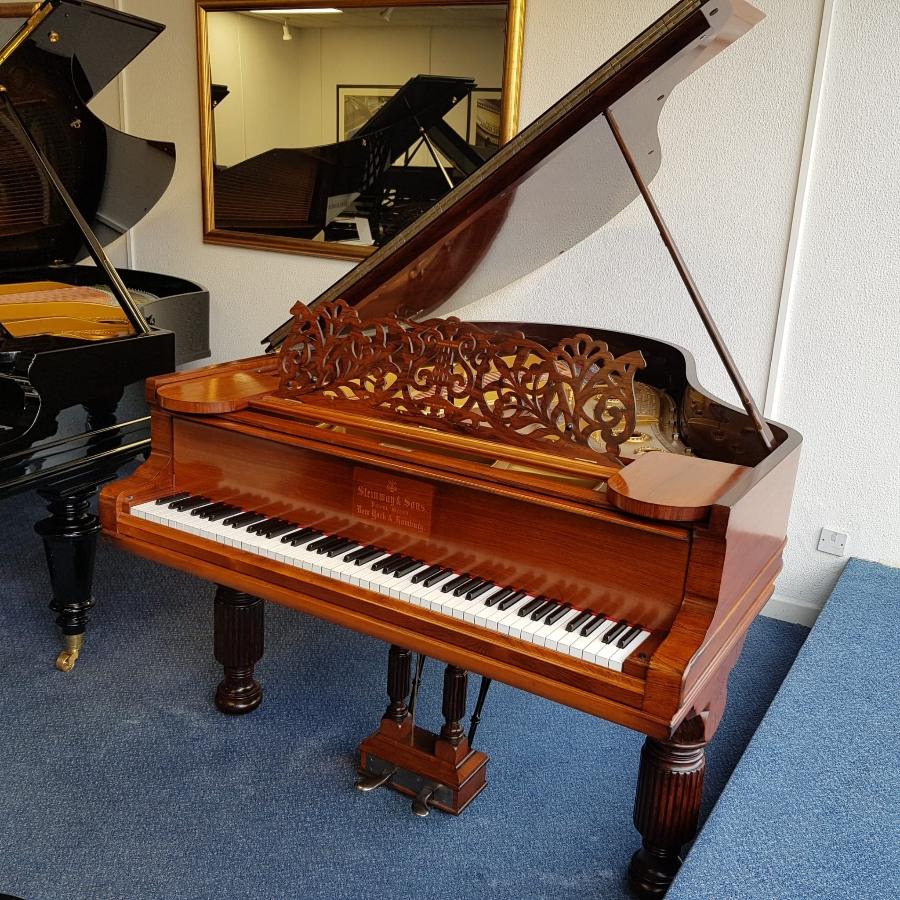 Steinway A 85 note grand Piano in Rosewood – Featured image – Roberts Pianos Oxford