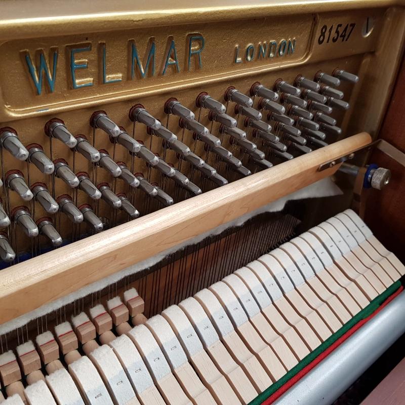 Welmar A2 upright Piano in mahogany – Gallery image – Roberts Pianos Oxford