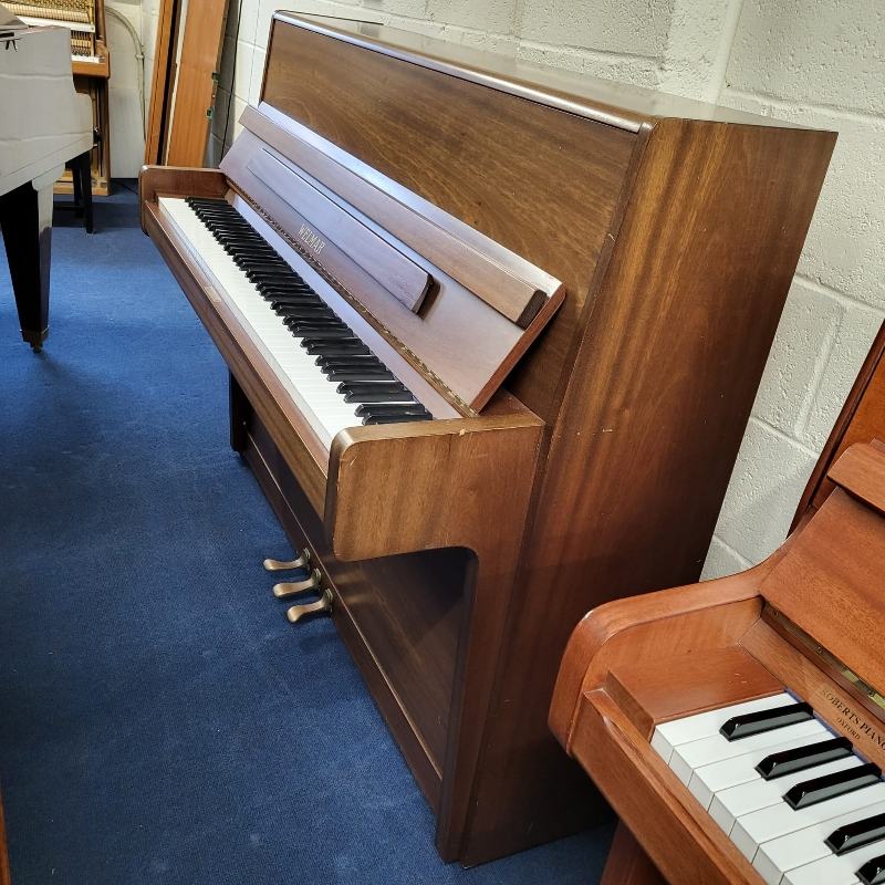 Welmar upright Piano in light mahogany – Featured image – Roberts Pianos Oxford