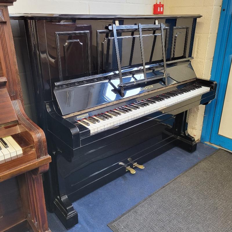 Bechstein 8 upright Piano in Black – Featured image – Roberts Pianos Oxford