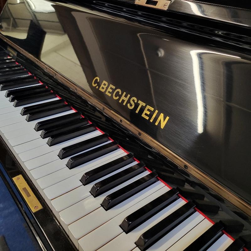 Bechstein 8 upright Piano in Black – Gallery image – Roberts Pianos Oxford