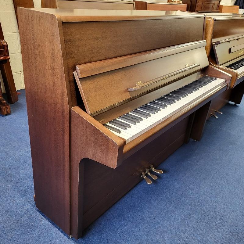 Knight upright Piano in mahogany – Featured image – Roberts Pianos Oxford