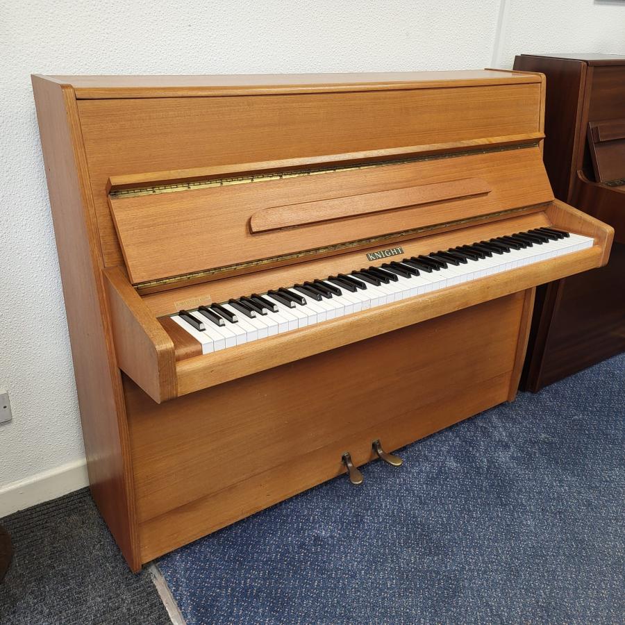 Knight K10 upright Piano in mahogany – Featured image – Roberts Pianos Oxford