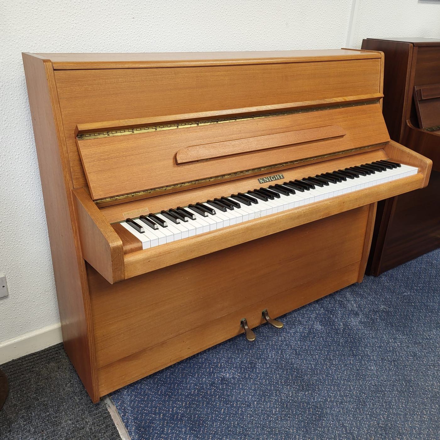 Knight K10 upright Piano in mahogany – Featured image – Roberts Pianos Oxford