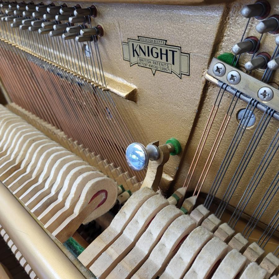 Knight K10 upright Piano in mahogany – Gallery image – Roberts Pianos Oxford