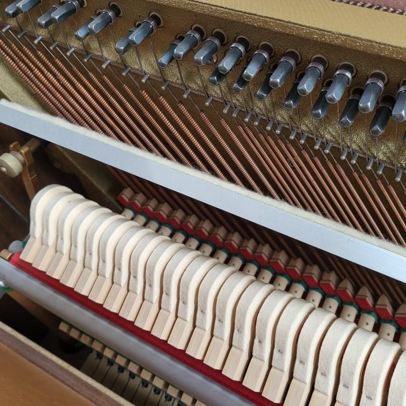 Fazer upright Piano in Light teak – Gallery image – Roberts Pianos Oxford