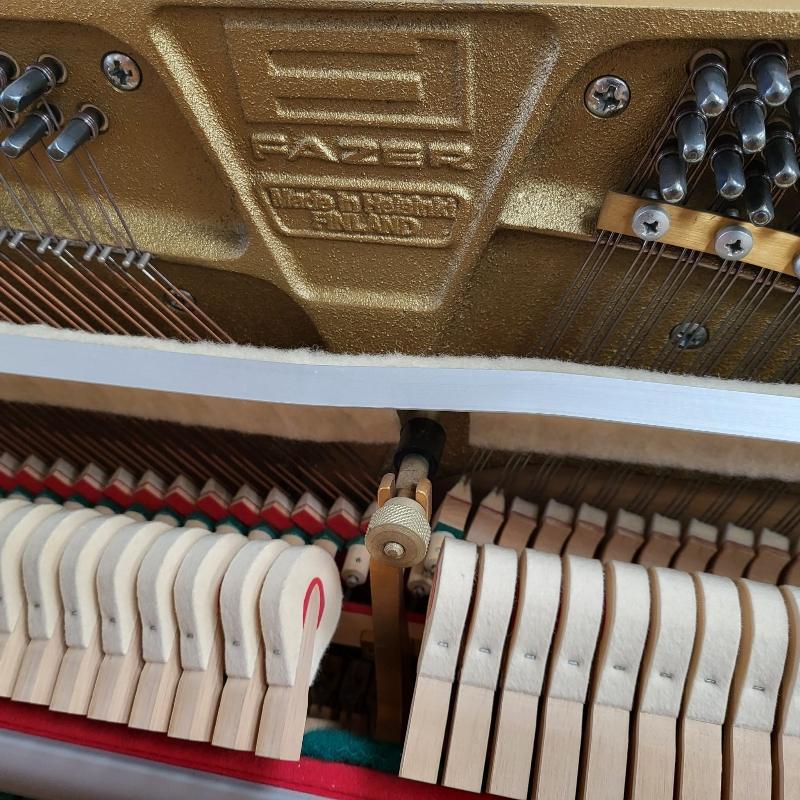 Fazer upright Piano in Light teak – Gallery image – Roberts Pianos Oxford