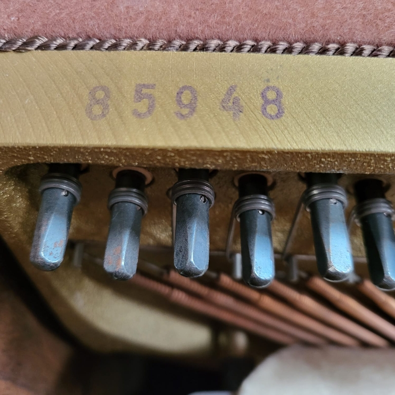 Fazer upright Piano in Light teak – Gallery image – Roberts Pianos Oxford