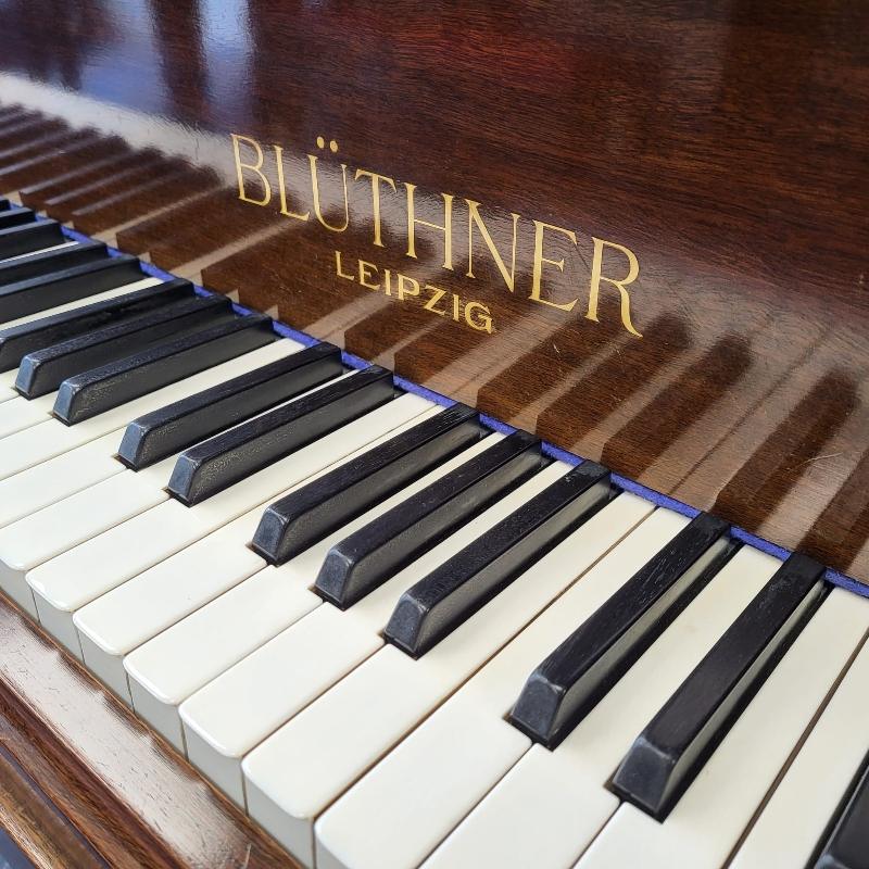 Bluthner style IV grand Piano in light mahogany – Gallery image – Roberts Pianos Oxford