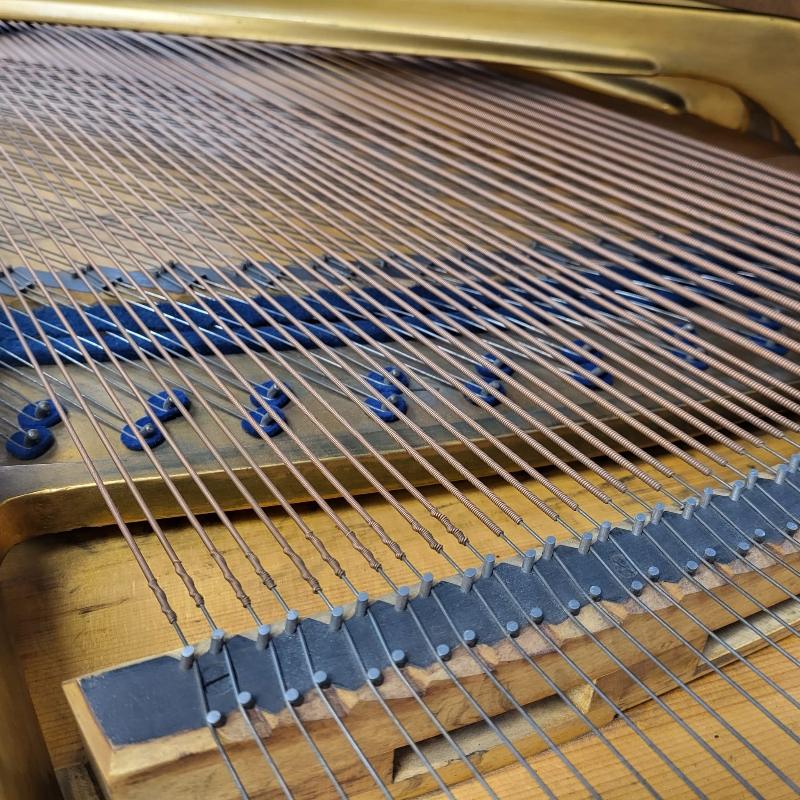 Bluthner style IV grand Piano in light mahogany – Gallery image – Roberts Pianos Oxford