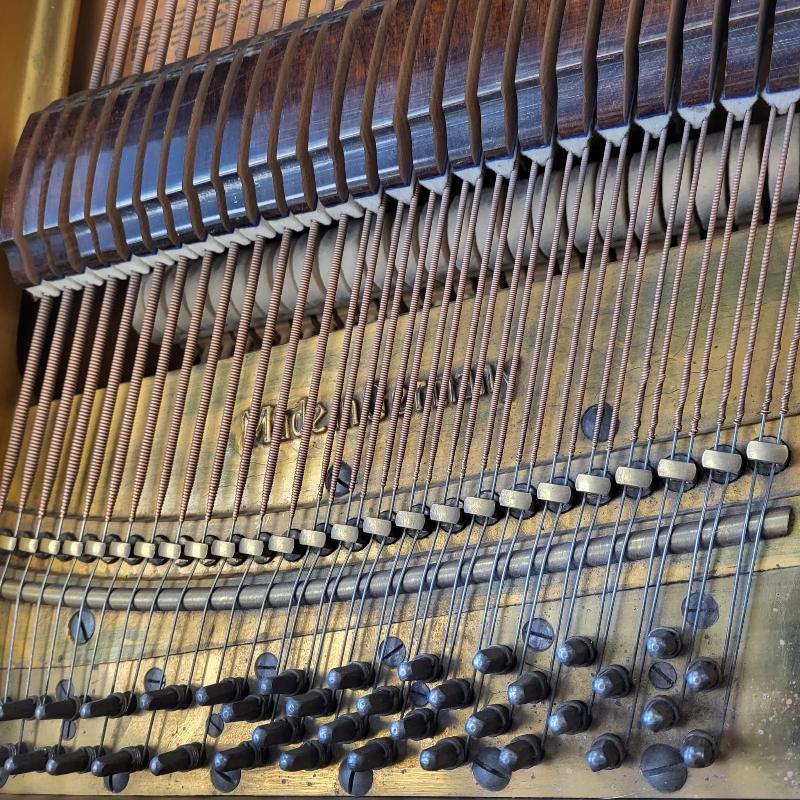 Bluthner style IV grand Piano in light mahogany – Gallery image – Roberts Pianos Oxford
