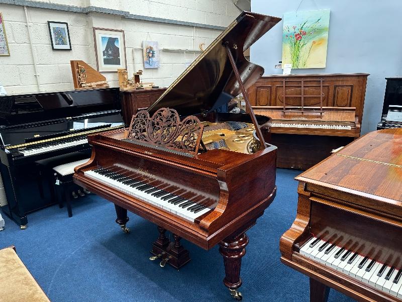 Bluthner style VII grand Piano in rosewood – Featured image – Roberts Pianos Oxford