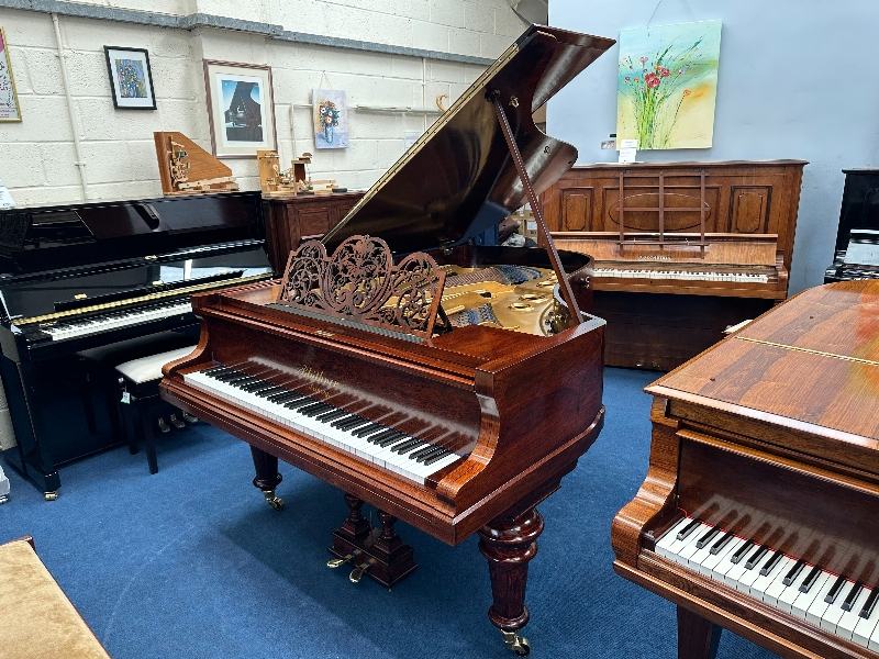 Bluthner style VII grand Piano in rosewood – Featured image – Roberts Pianos Oxford