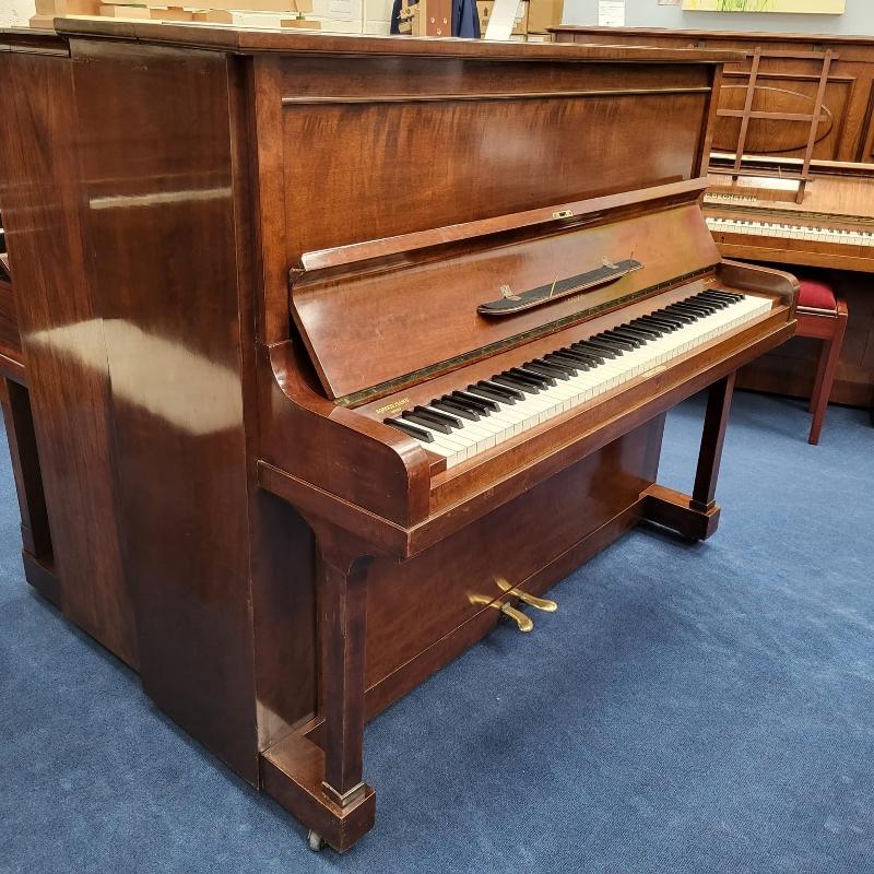 Bluthner 3 upright Piano in mahogany – Featured image – Roberts Pianos Oxford