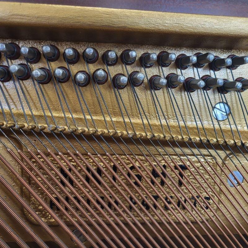 Knight K6 upright Piano in Mahogany – Gallery image – Roberts Pianos Oxford