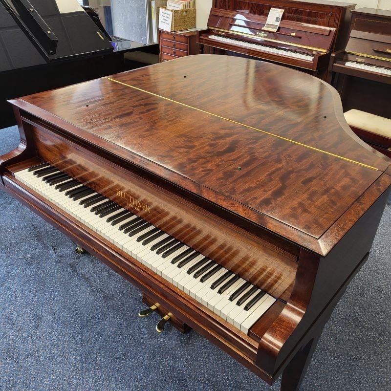 Bluthner IV grand Piano in mahogany – Gallery image – Roberts Pianos Oxford
