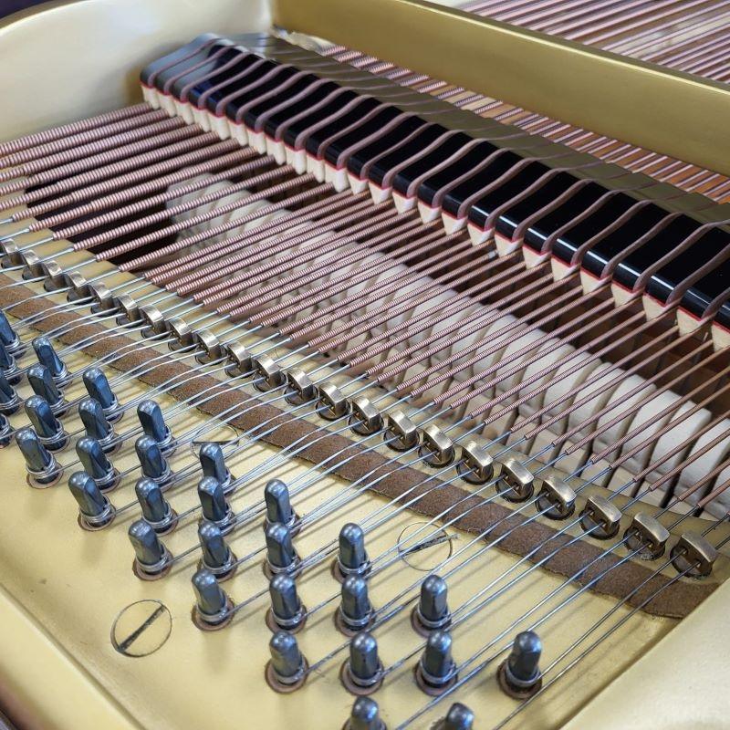 Yamaha G1 grand Piano in bright mahogany – Gallery image – Roberts Pianos Oxford