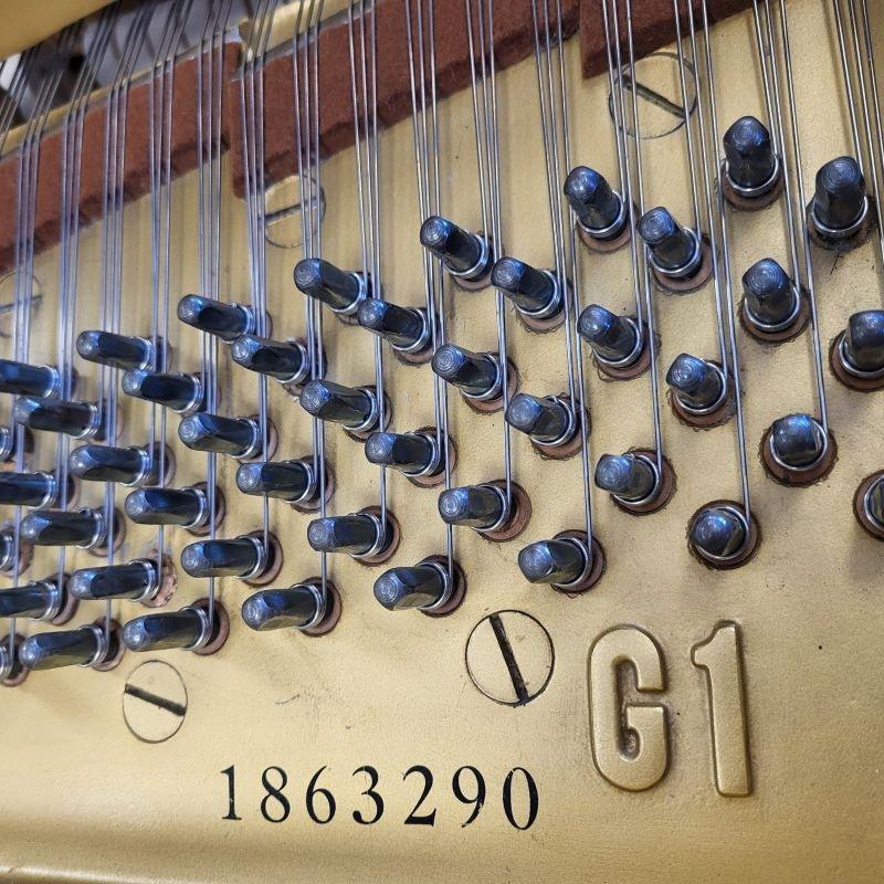 Yamaha G1 grand Piano in bright mahogany – Gallery image – Roberts Pianos Oxford