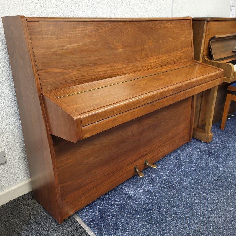 Knight K10 upright Piano in walnut – Gallery image – Roberts Pianos Oxford