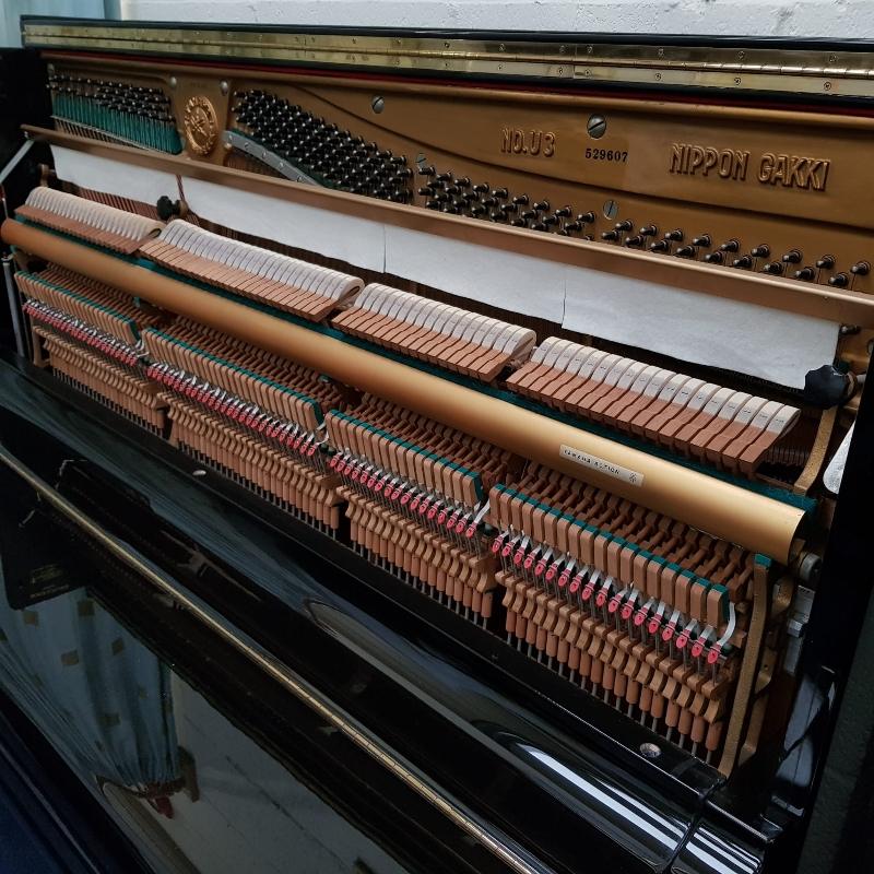 Yamaha U3 upright Piano in Black – Gallery image – Roberts Pianos Oxford