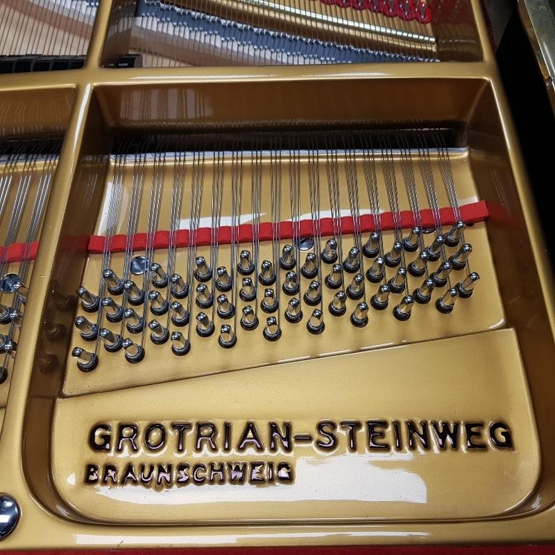 Grotrian Steinweg 192 grand Piano in Black – Gallery image – Roberts Pianos Oxford