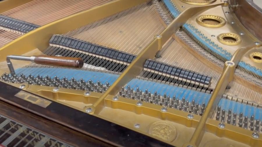 Bechstein V grand Piano in rosewood – Gallery image – Roberts Pianos Oxford