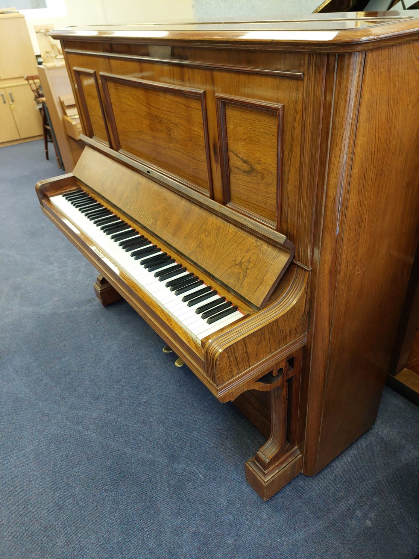 Bechstein Model II upright Piano in Rosewood – Featured image – Roberts Pianos Oxford