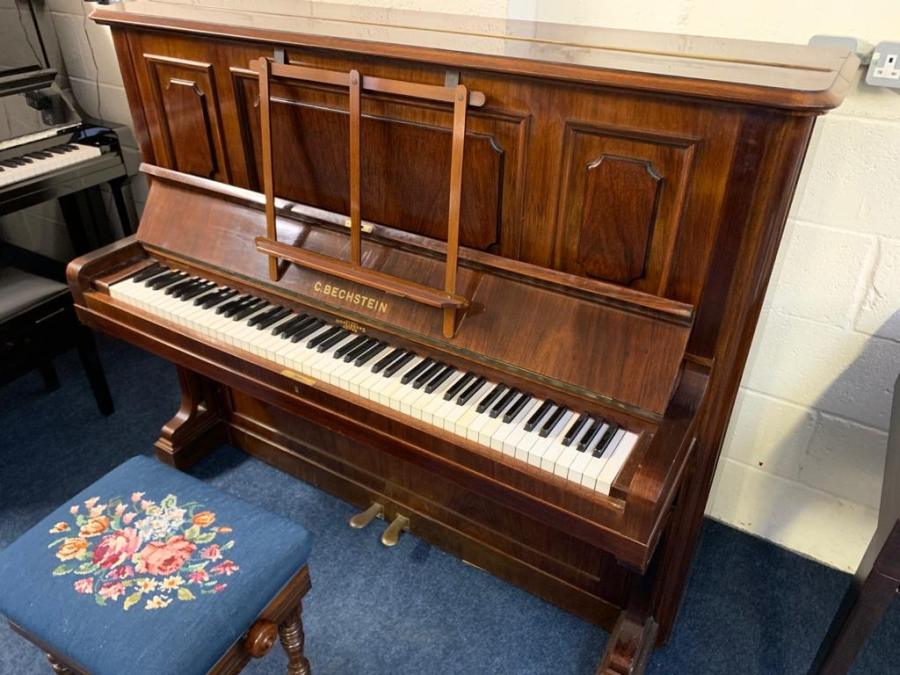 Bechstein 8 upright Piano in rosewood – Featured image – Roberts Pianos Oxford