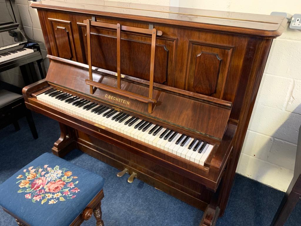 Bechstein 8 upright Piano in rosewood – Featured image – Roberts Pianos Oxford